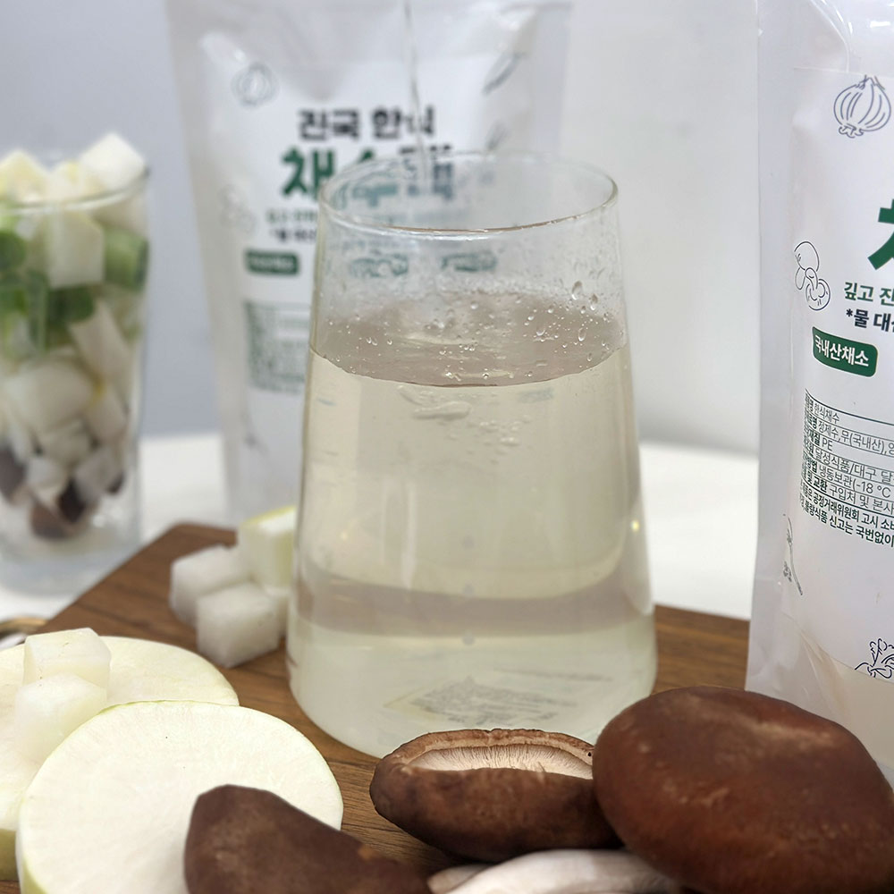 국내산 우리농가 전통 가마솥 한식 만능채수 채소육수 채수팩[500gx10팩] - 상세 이미지 4