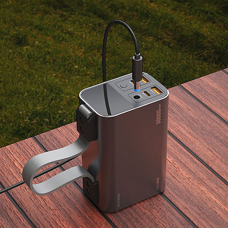 100W 초고속 보조배터리30000 CtoC USB 2포트 22.5W DC 대용량 랜턴 이미지 6