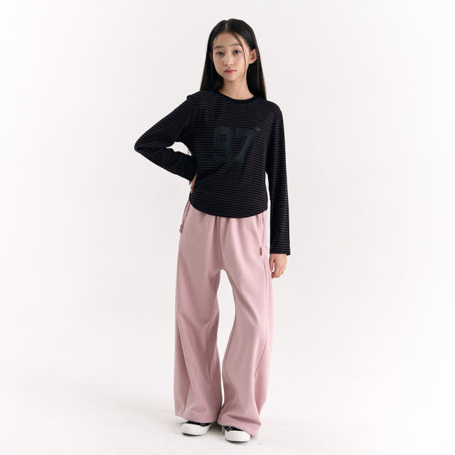 더데이걸 융기모 오버 와이드 팬츠 TGTM25T07