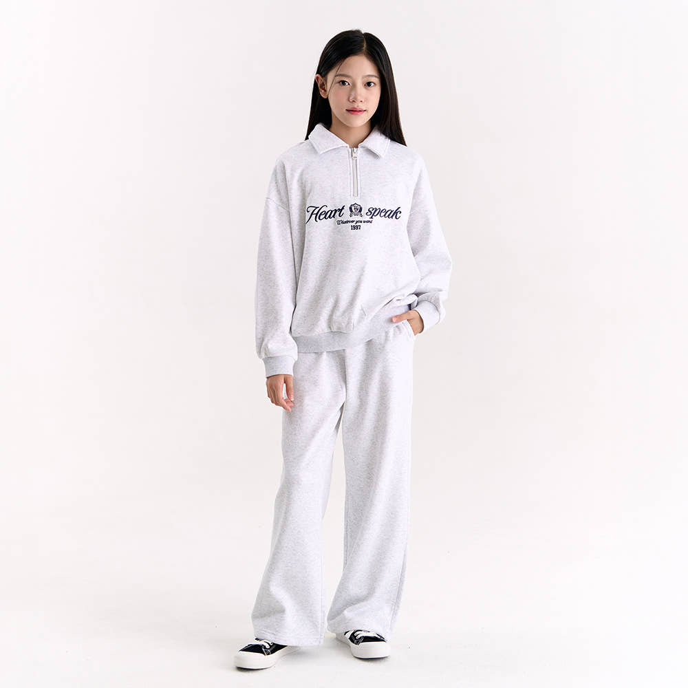 더데이걸 융기모 카라 반집업 셋업 TGMS25T02_7358 가격 비교 더데이걸 공식스토어 더데이걸 융기모 카라 반집업 셋업 TGMS25T02_7358