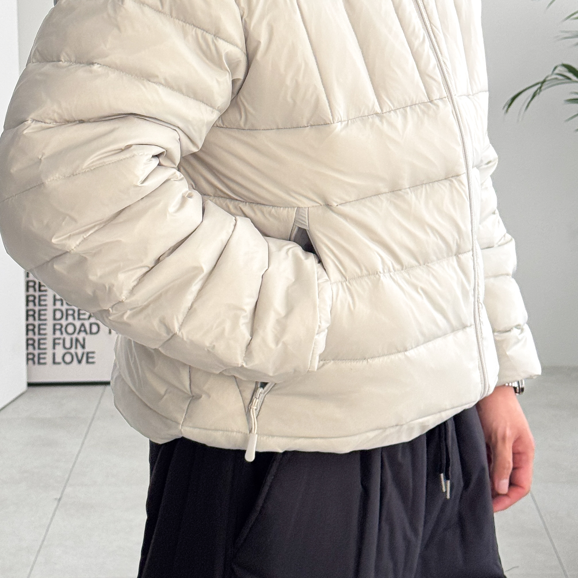 후드경량패딩 초경량패딩 푸파 덕다운 - 상세 이미지 4