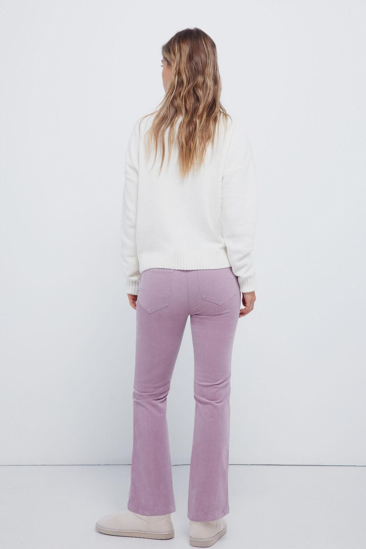 스프링필드 코듀로이 플레어 팬츠 라벤더 6832075 MORADO/LILA - 상세 이미지 5
