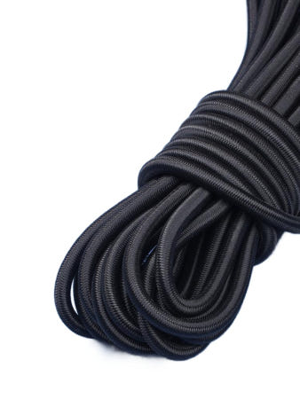 탄력줄 굵은 고무줄 풀업밴드 신축성 로프 자전거 번지점프 밴드 블랙 고무
