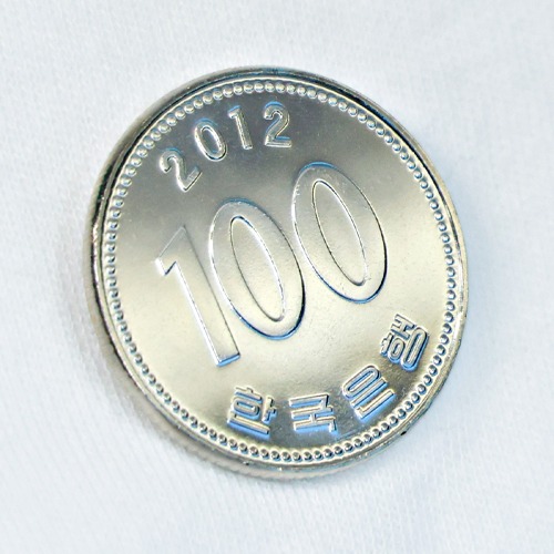 한국은행 2012년 100주 미사용 낱개 알주화 - 상품 이미지