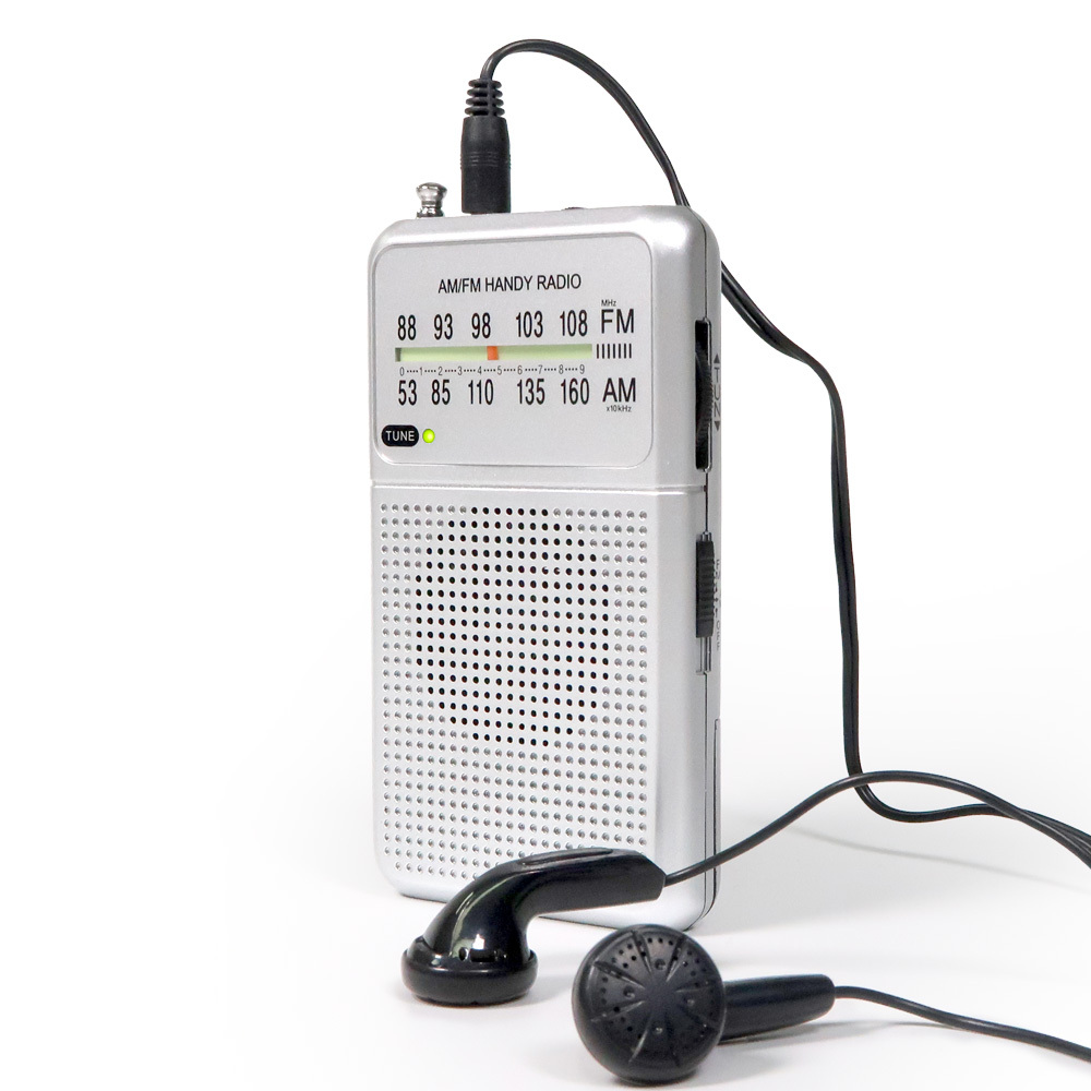 수신율 좋은 재난 비상용 휴대용 라디오 CXPR50 FM AM 캠핑 등산 낚시 이어폰포함 - 상세 이미지 3