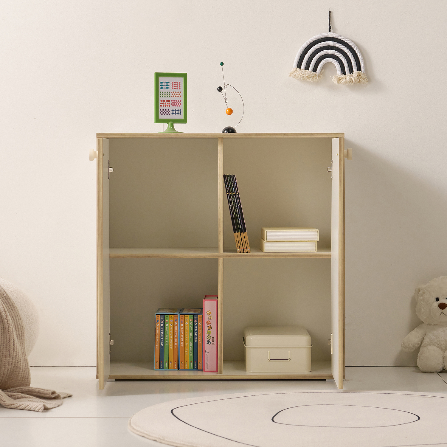 아기 수납장 유아 정리장 장난감 수납장 어린이 장난감장 800