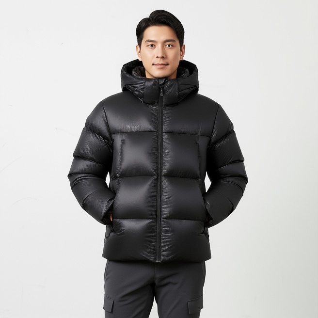 MILLET 밀레 남성 겨울 엣지제로 경량 퍼텍스 구스다운 패딩점퍼 - 메인 이미지