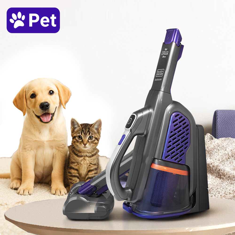 블랙앤데커 고양이털 청소기 강아지 펫청소기 흡입기 펫 무선 반려견 제품 이미지