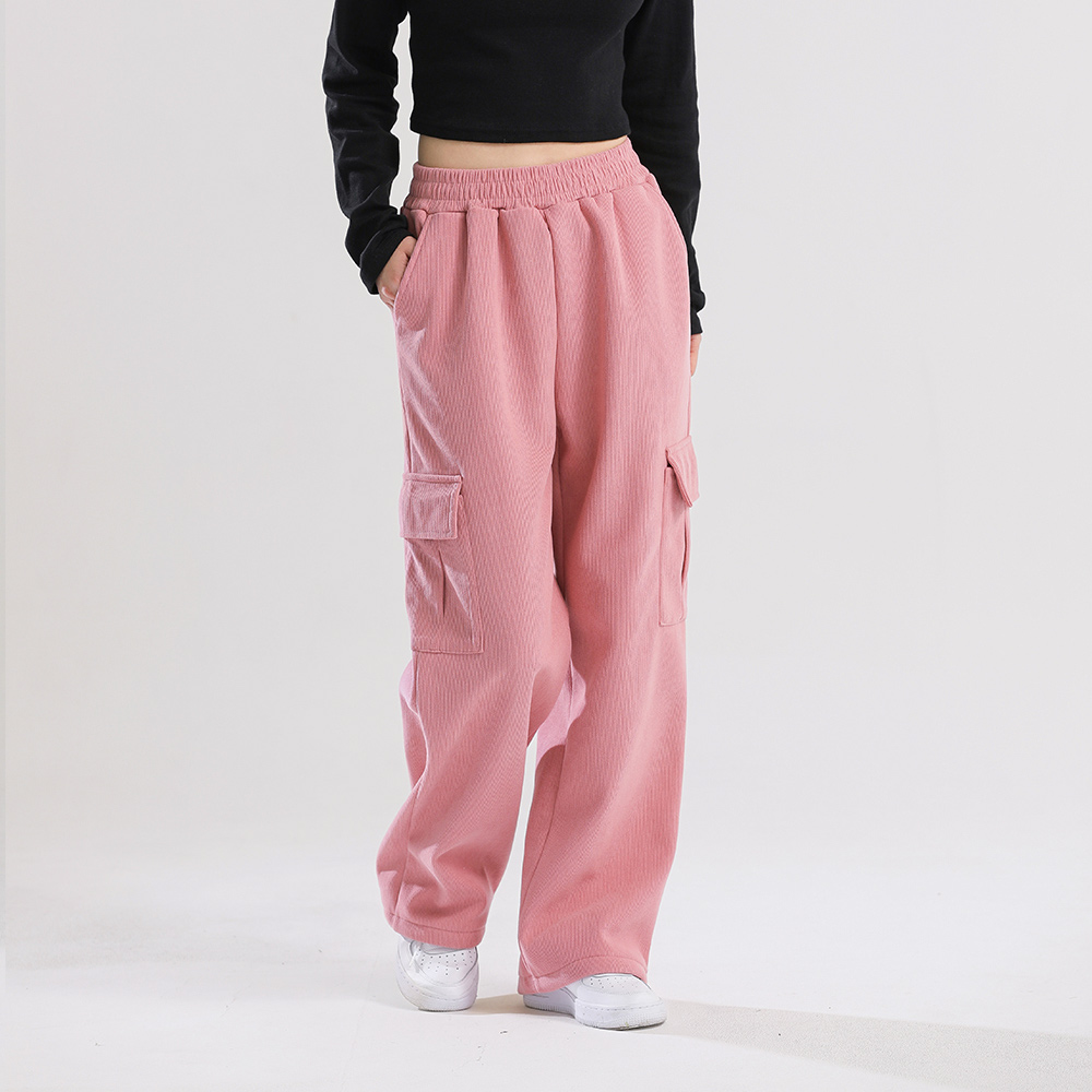 스라보 기모 코듀로이 팬츠 겨울 와이드 골덴 바지 제품 이미지