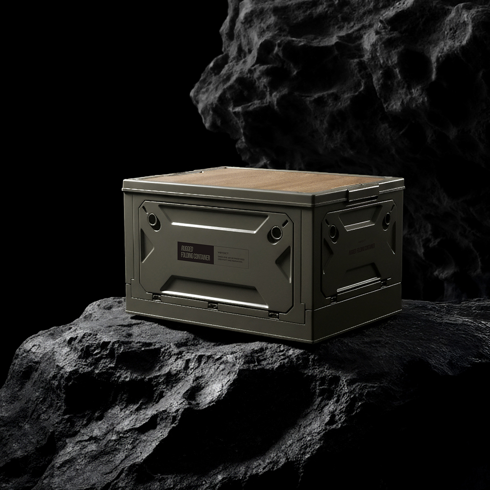 벤딕트 캠핑박스 트렁크 폴딩박스 카고 수납 50L 러기드 단품