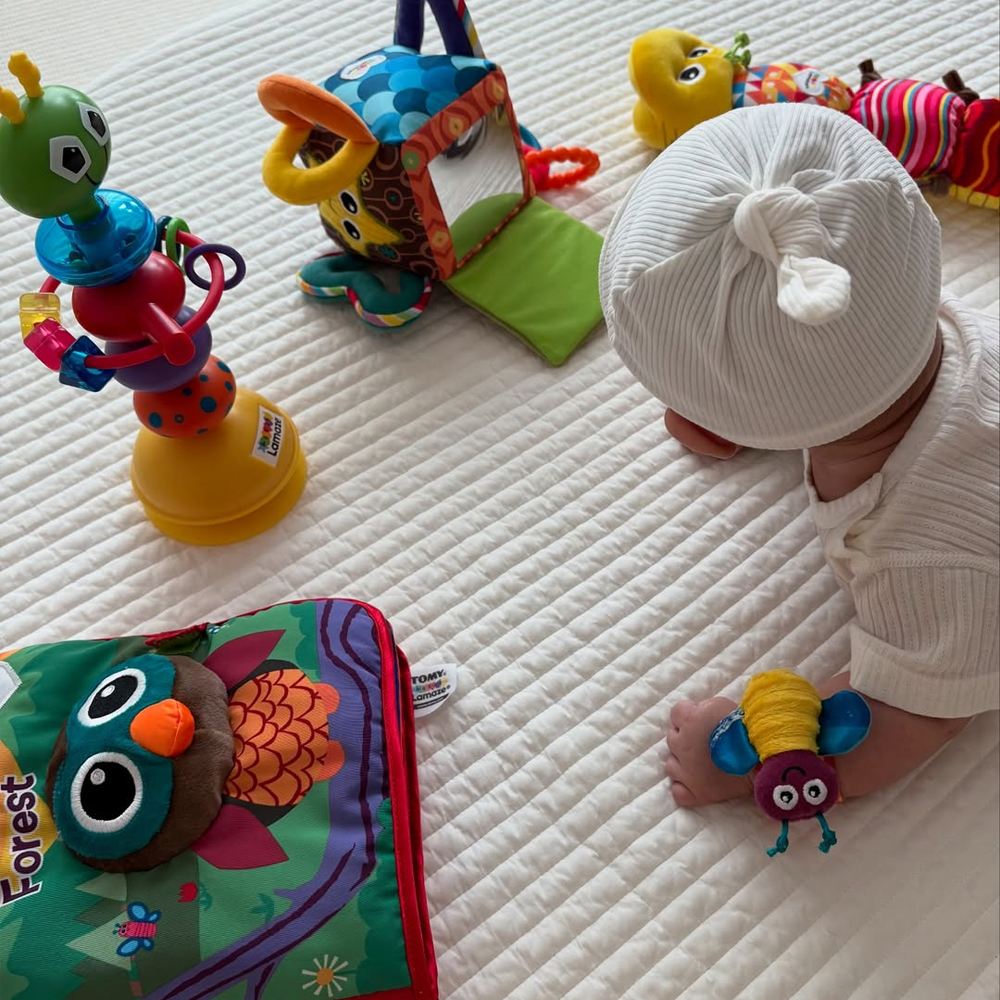 라마즈 프리미엄 선물 세트 신생아 백일 돌 출산 국민 애착 애벌레 인형 헝겊책 촉감책