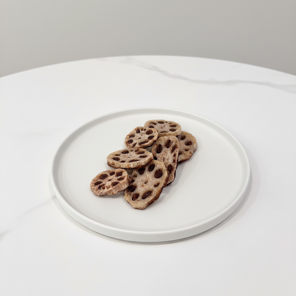 댕심당 강아지 수제 간식 캥거루 연근칩 40g 무방부제 무첨가물 건강 애견간식 핸드메이드 - 상품 이미지
