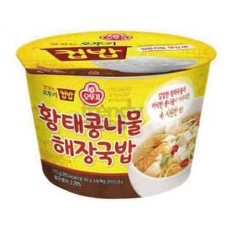 다올 황태콩나물해장국밥 301.5g 12개 BOX 식음료 3015g 라면