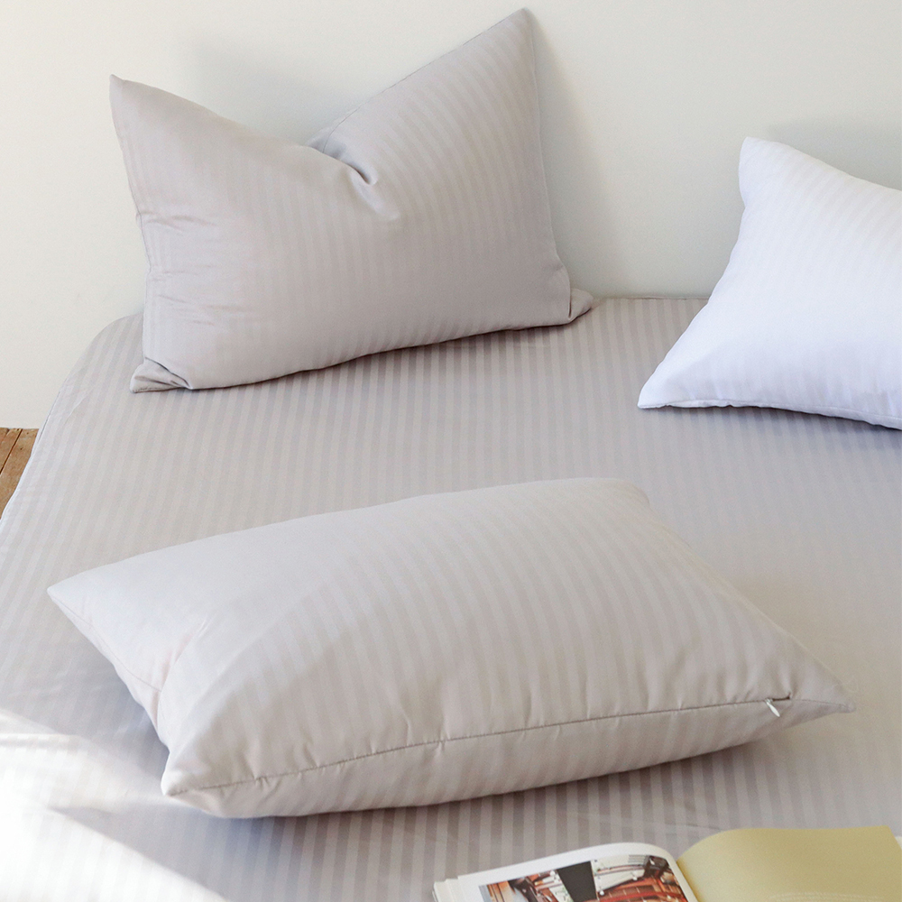 프리즈 먼지없는 호텔이불 광폭 마이크로 도비 스트라이프 항균 사계절 차렵이불 SS