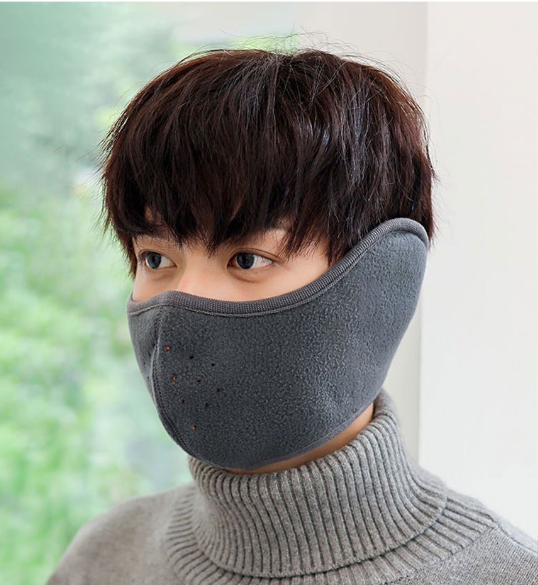 마스크 방한 스포츠 겨울 안면 등산 얼굴 차단 귀마개형 자전거 찬바람 입체형 - 상품 이미지