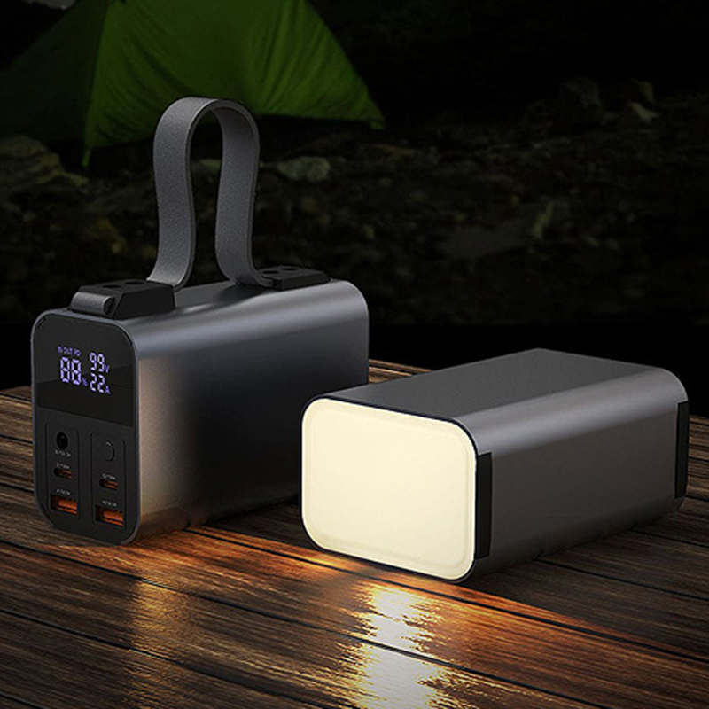 100W 초고속 보조배터리30000 CtoC USB 2포트 22.5W DC 대용량 랜턴 - 상세 이미지 4