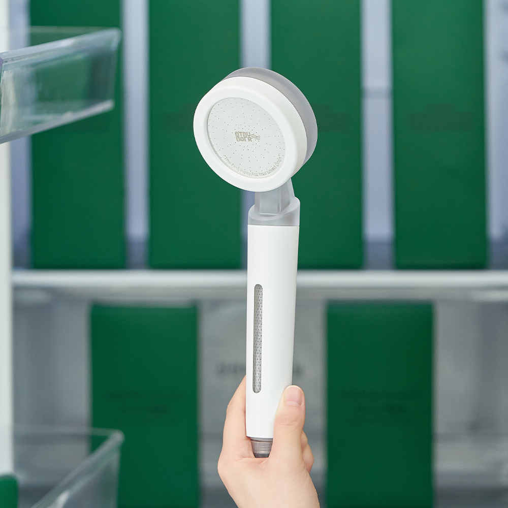 아토퓨어 필터 샤워기헤드 마이크로버블 에디션 수압상승 저자극 녹물 염소제거 - 상품 이미지