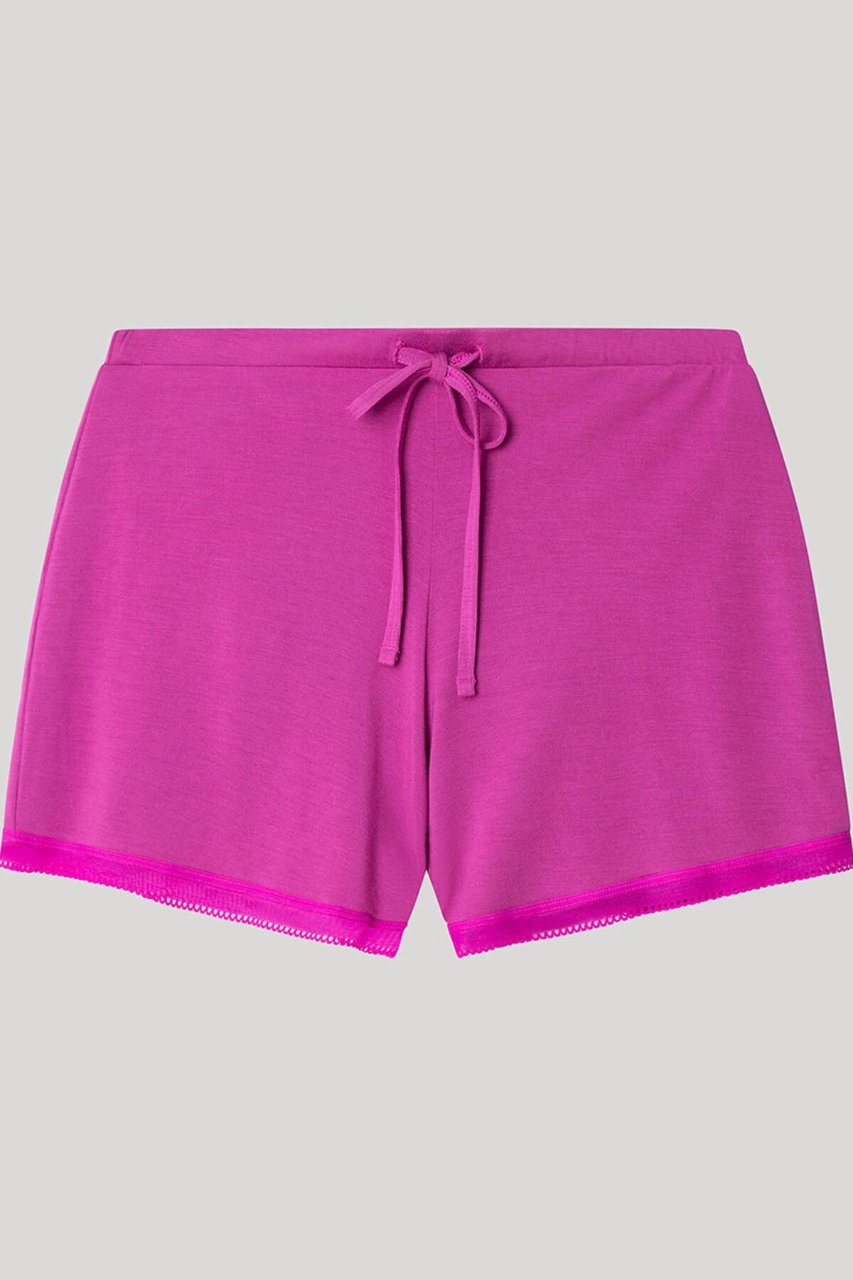 기셀라 레이스 퍼플 파자마 숏팬츠 4233798 MORADO/LILA - 메인 이미지