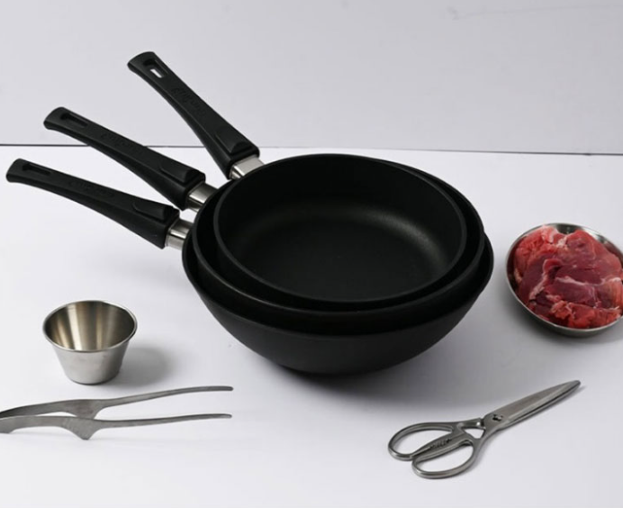 깊은 독일 후라이팬 유로룩스 프라이팬 24cm 28cm 30cm - 메인 이미지