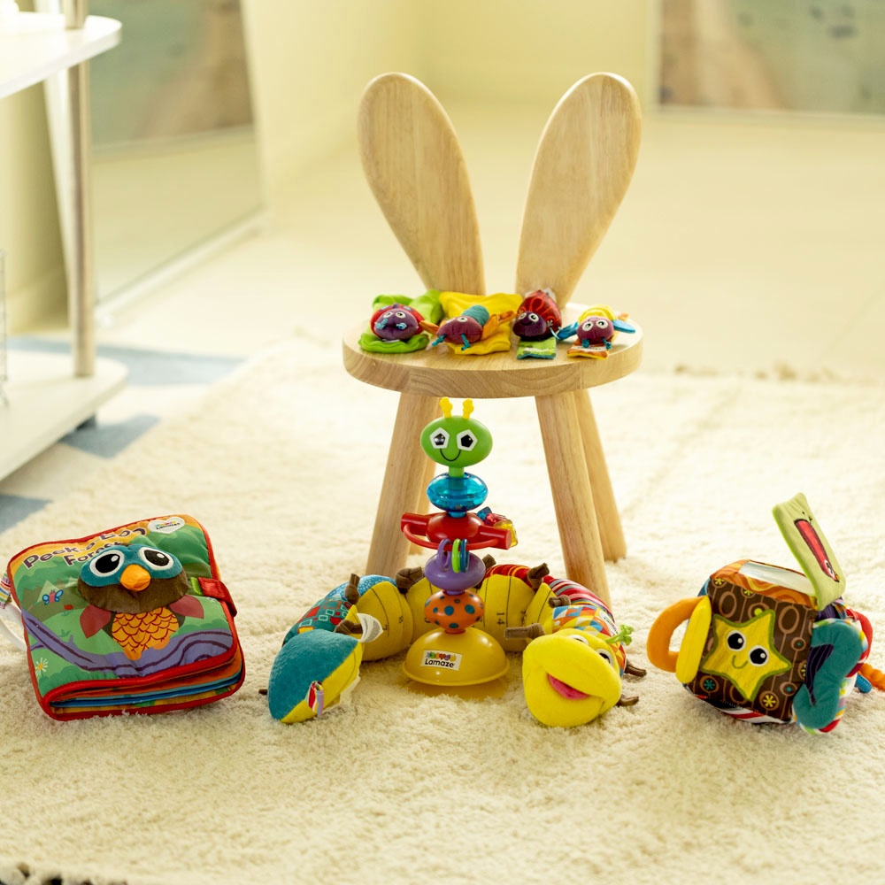 라마즈 프리미엄 선물 세트 신생아 백일 돌 출산 국민 애착 애벌레 인형 헝겊책 촉감책