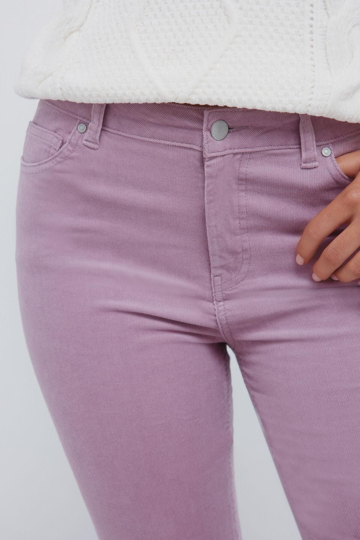 스프링필드 코듀로이 플레어 팬츠 라벤더 6832075 MORADO/LILA - 상세 이미지 4