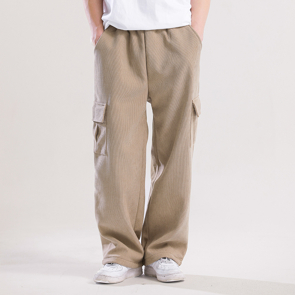 스라보 겨울 골덴 밴딩바지 와이드 코듀로이 카고바지 빅사이즈 팬츠 2XL 제품 이미지
