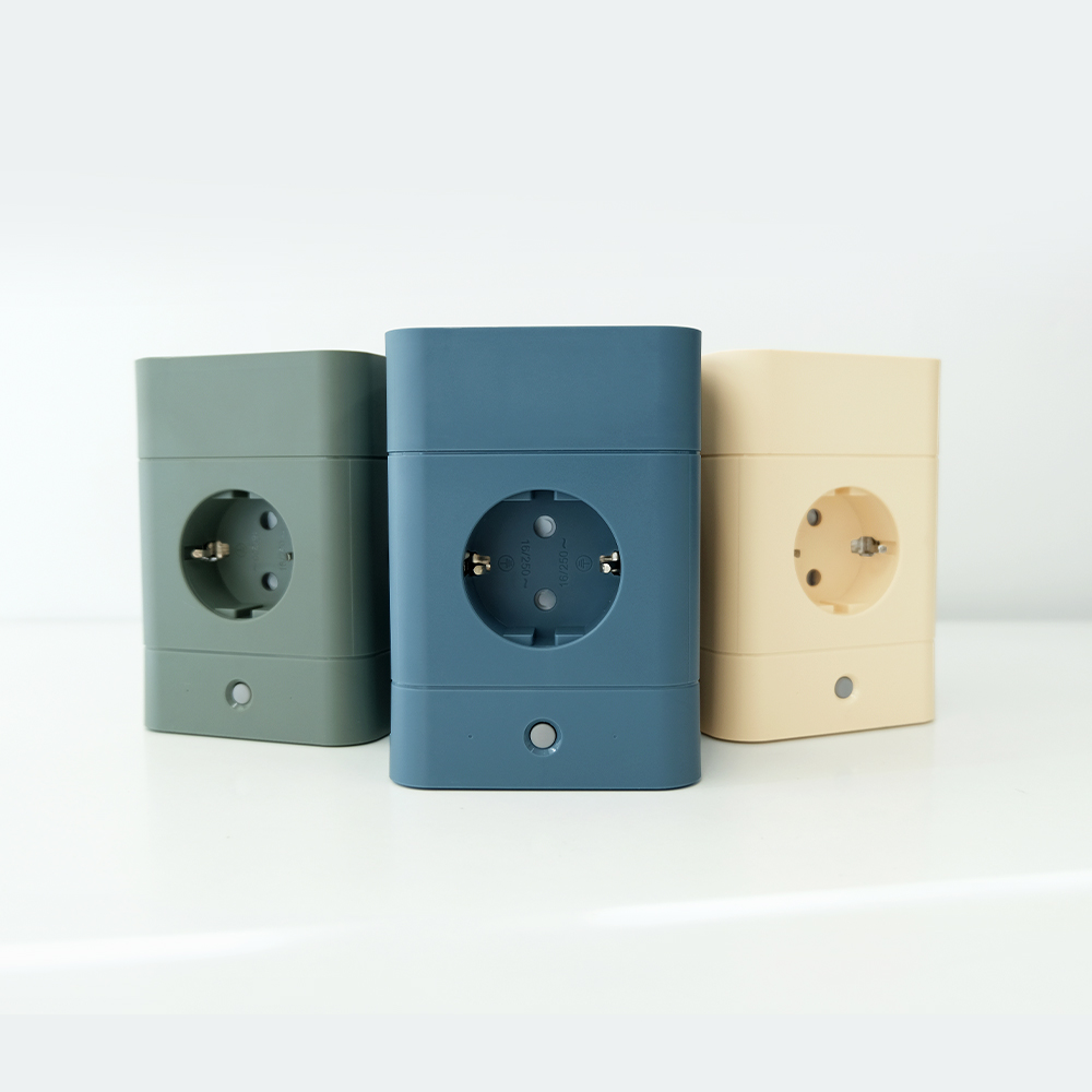 에코너 MT08 수직 타워형 캠핑 디자인 고용량멀티탭 USB C타입 충전기 콘센트