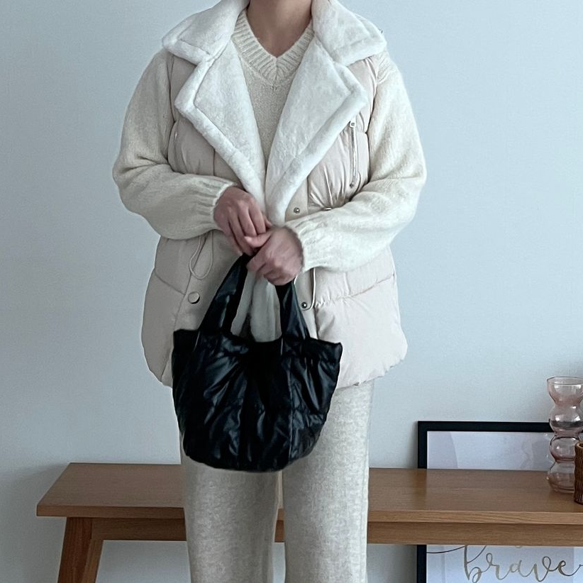 여성패딩조끼 패딩조끼 겨울조끼 - 상세 이미지 4