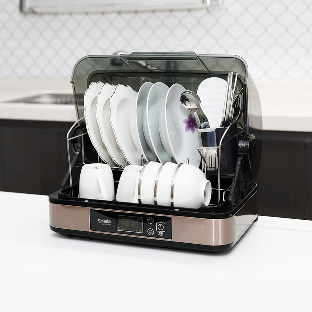 스팔라 UV 램프 식기건조기 28L 4인용, 로즈골드 제품 이미지