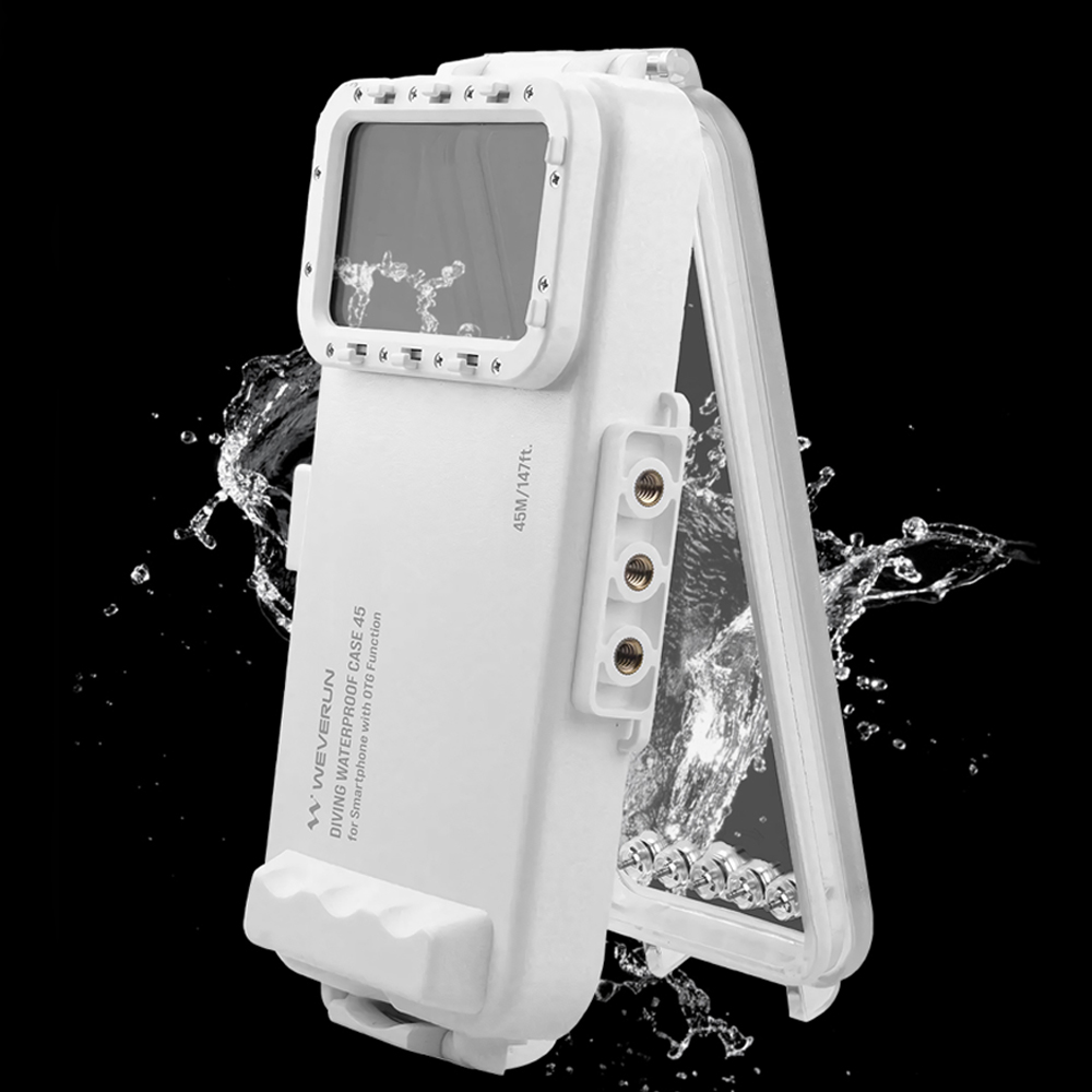 위베런 핸드폰 방수 케이스 45미터 수중 촬영 하우징 스노쿨링 스쿠버 프리 다이빙 장비 제품 이미지