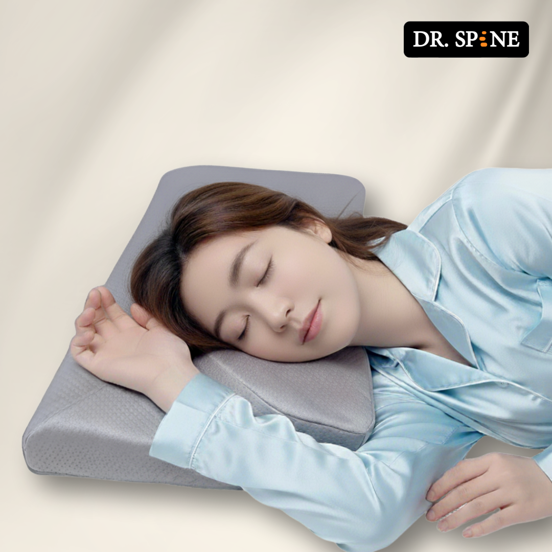 닥터스파인 경추베개 거북목 일자목 목디스크 옆으로자는 옆잠 코골이 숙면 배게 S