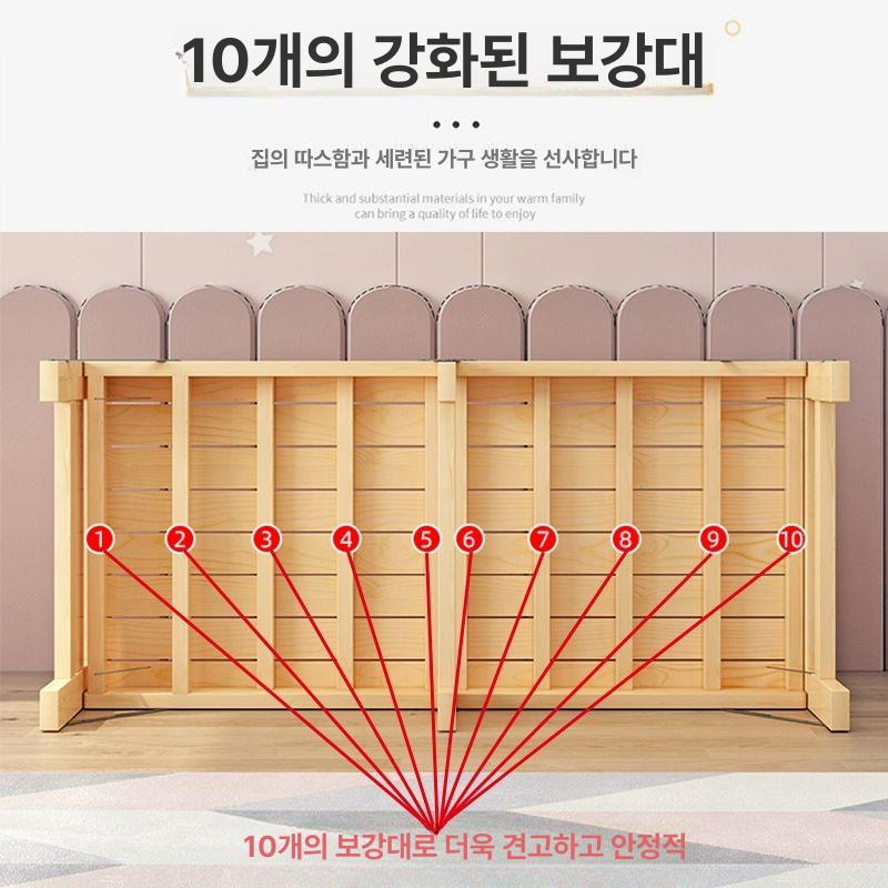 확장 침대 평상 보조침대 매트리스 원룸 게스트룸 가구 - 상세 이미지 2