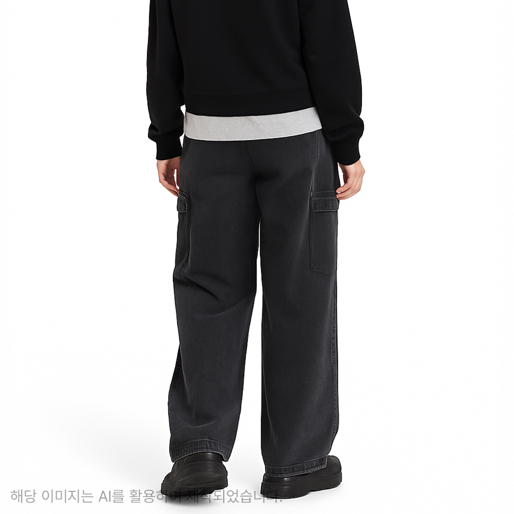 더데이걸 걸크러쉬 오버 와이드 팬츠 TGTM25803 - 상세 이미지 2