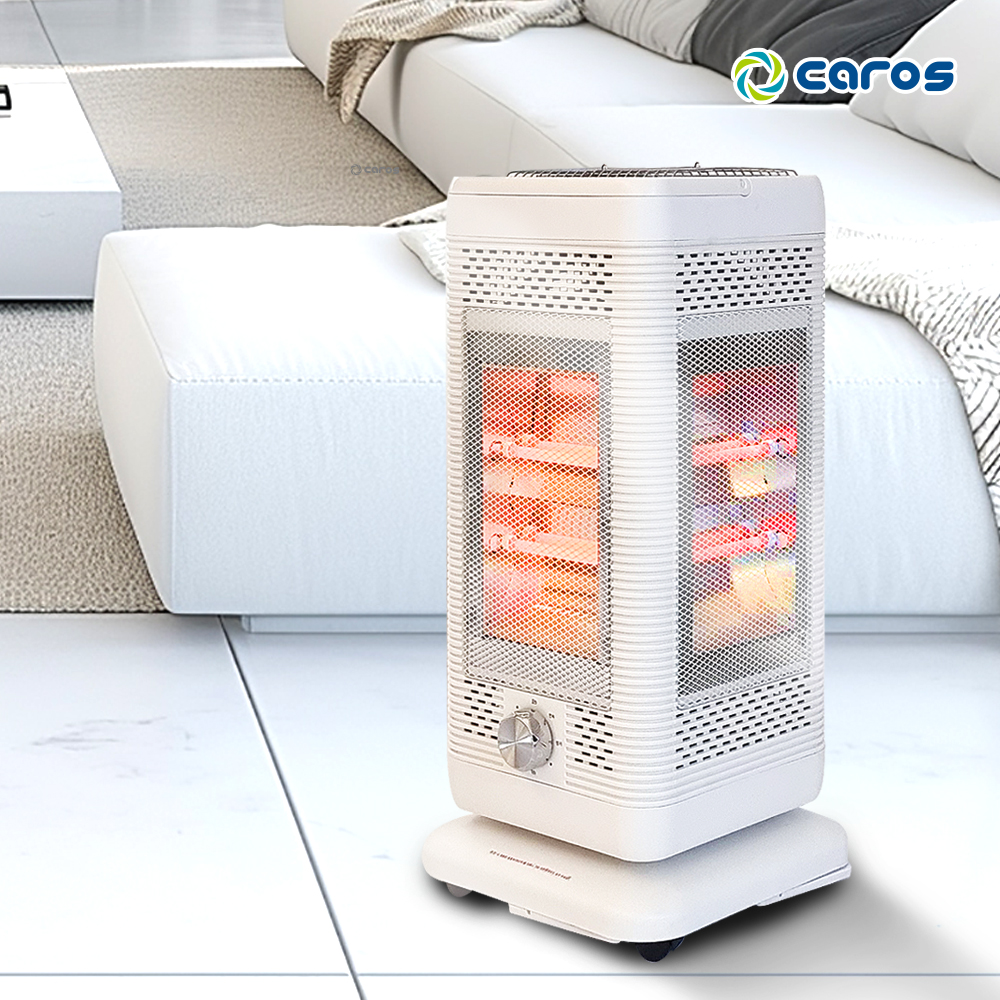 캐로스 오방난로 가벼운 전기히터 난방기 스토브 업소용 가정용 사무실 무소음