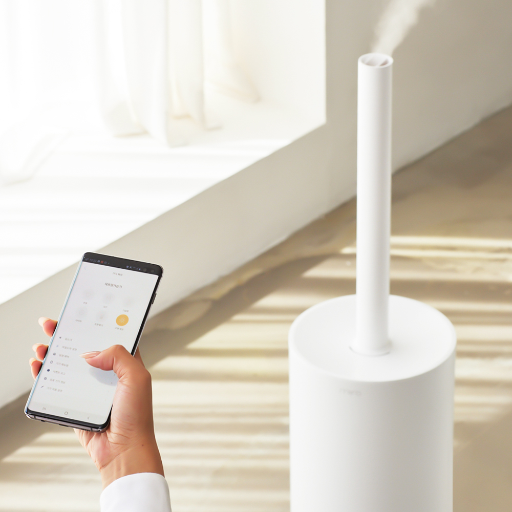 미로 세척이지 프리미엄 스테인리스 UV살균 IoT 가습기 MH7000