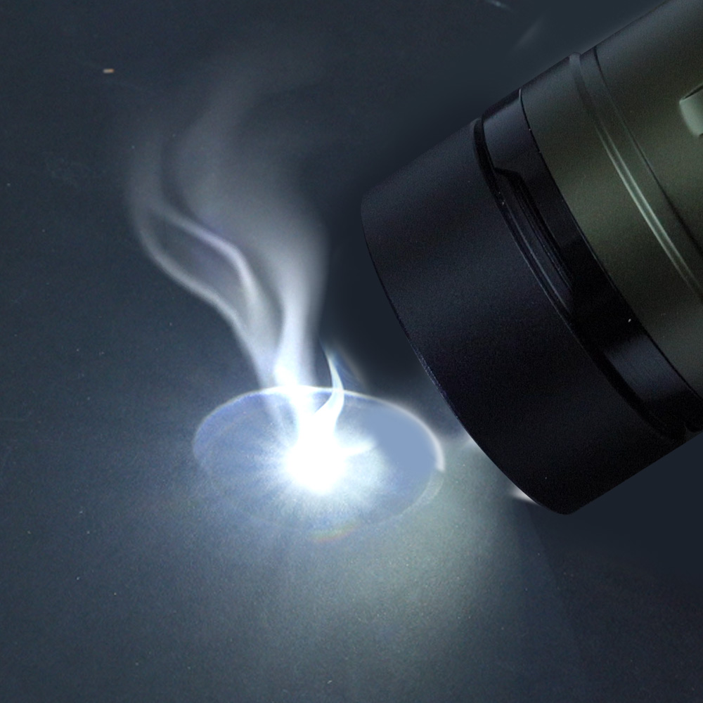 브리사 파이어 LED 후레쉬 충전식 손전등 해루질 캠핑 랜턴 점화렌즈