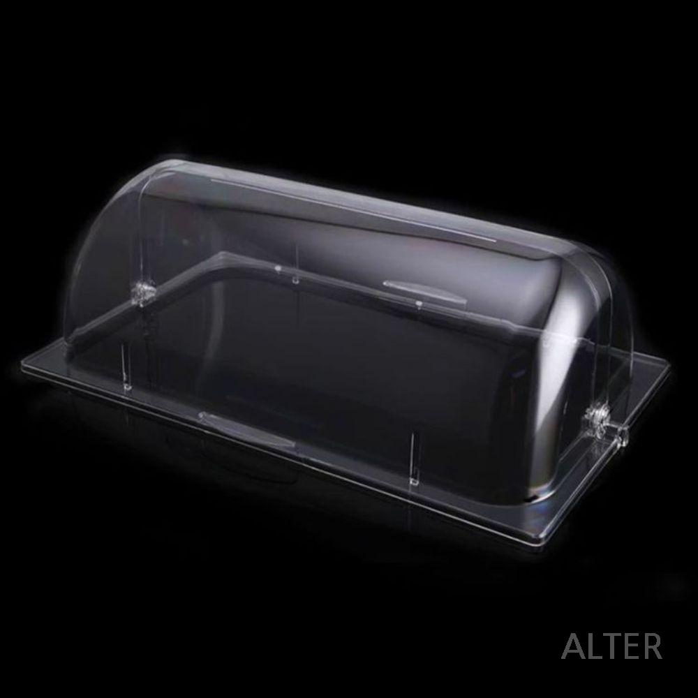 냄비 뚜껑 어묵탕 플라스틱 꼬치 오뎅통 업소용 덮개 커버 소형 뚜껑 33x27x14.5cm - 상세 이미지 3