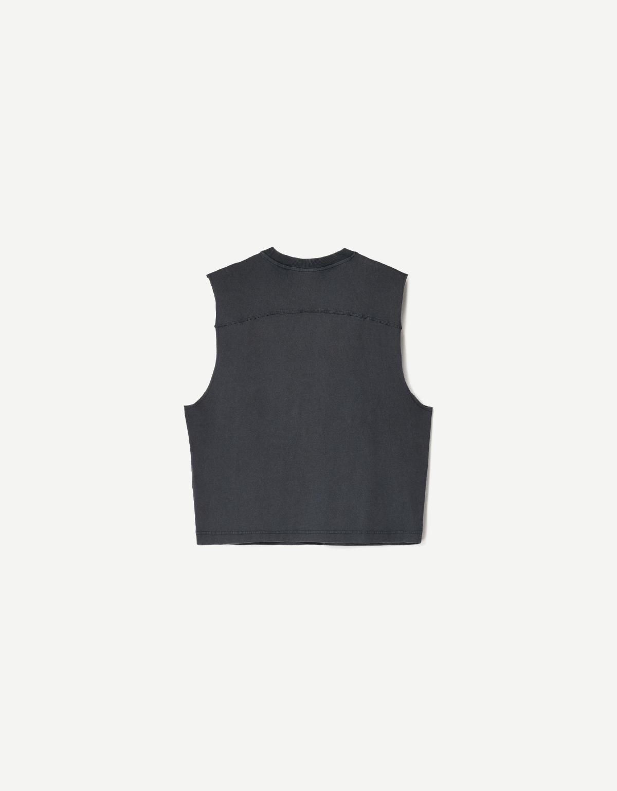 버쉬카 슬리브리스 탑 2822/443 BLACK - 상세 이미지 4