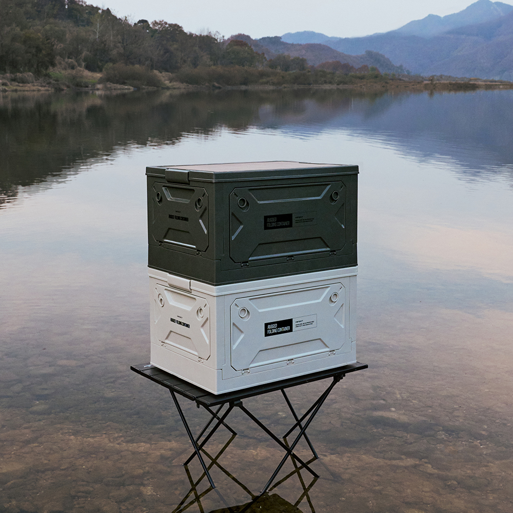 벤딕트 캠핑박스 트렁크 폴딩박스 카고 수납 50L 러기드 단품