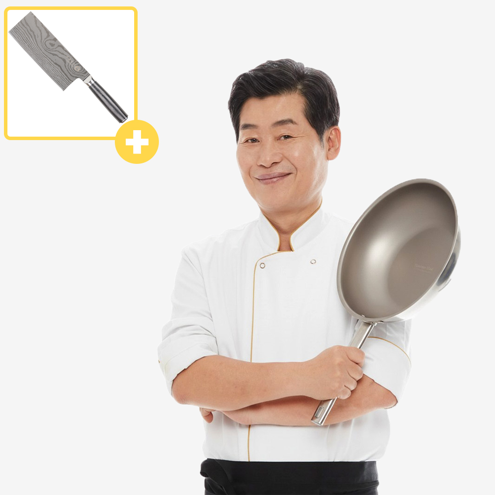 클래딘 이연복 리얼 티타늄 궁중팬(satin) 28cm 제품 이미지