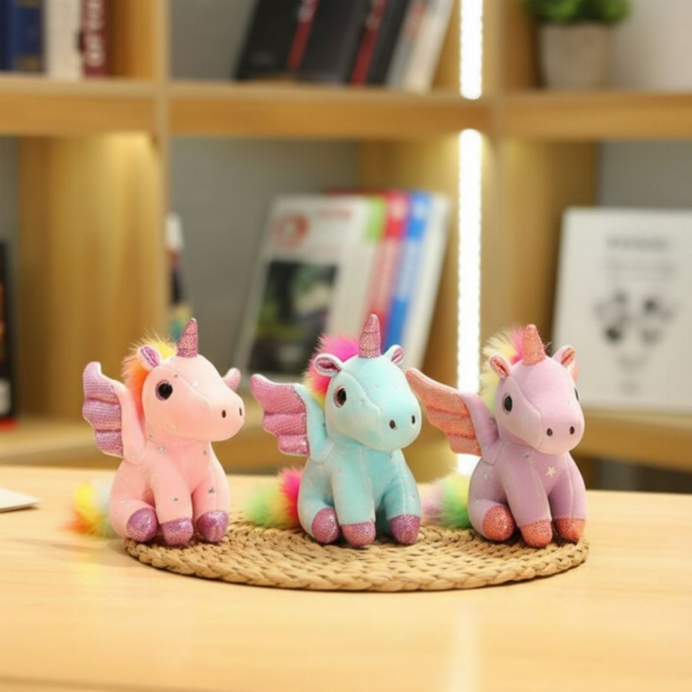 빌리네집 유니콘 인형 봉제 무지개 14cm - 상세 이미지 3