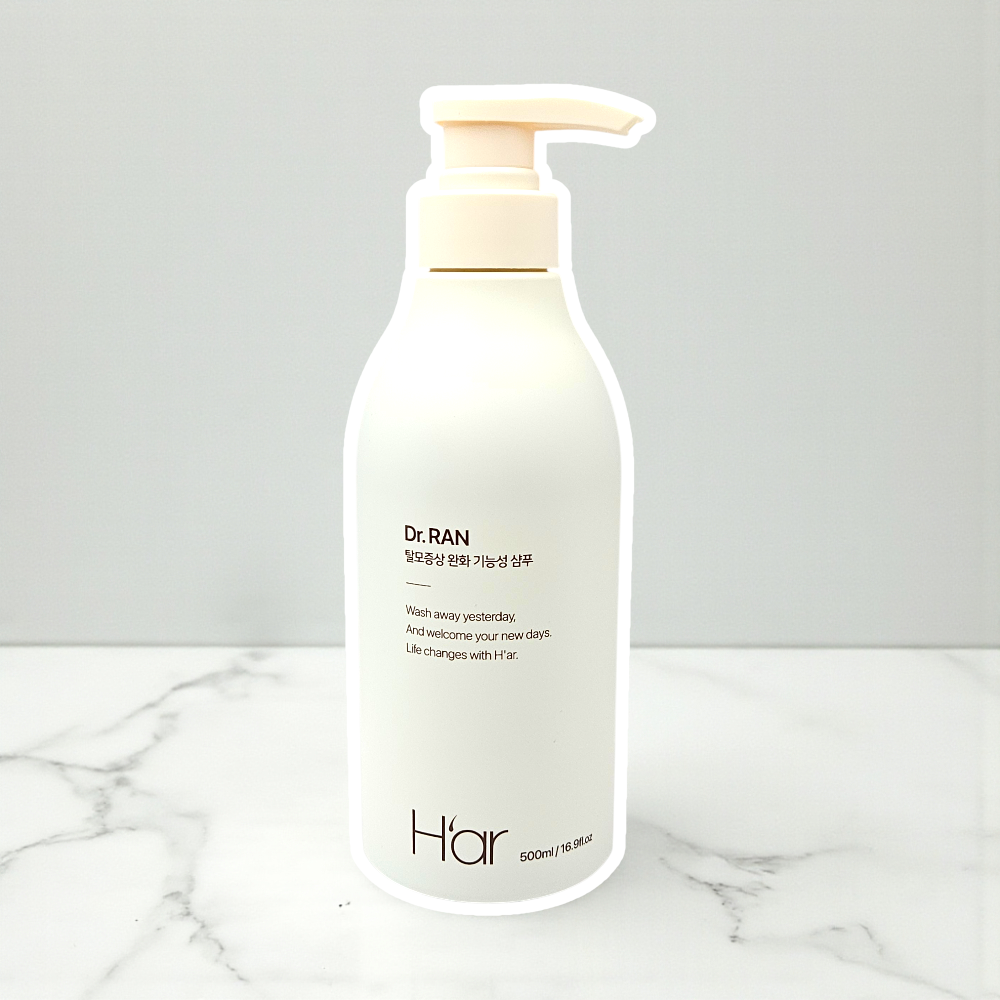 하아르 닥터란 계란유래단백질 샴푸 500ml 탈모샴푸 - 상품 이미지