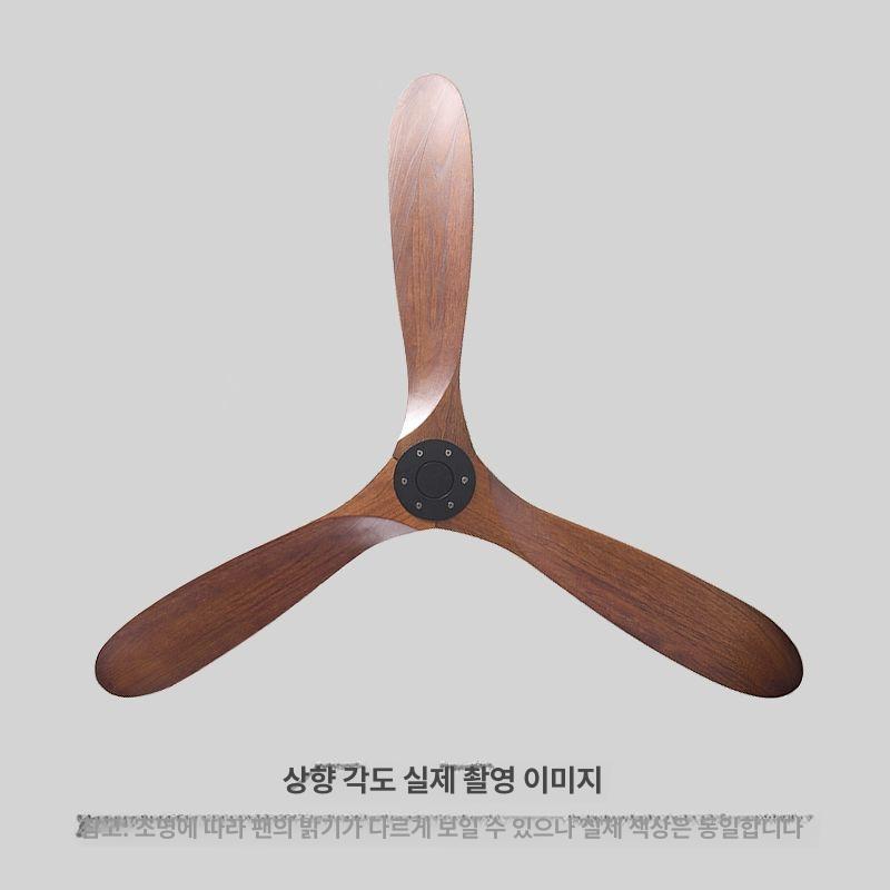 우드실링팬 원목 천장형 거실 아파트 카페 인테리어 선풍기 - 상세 이미지 5