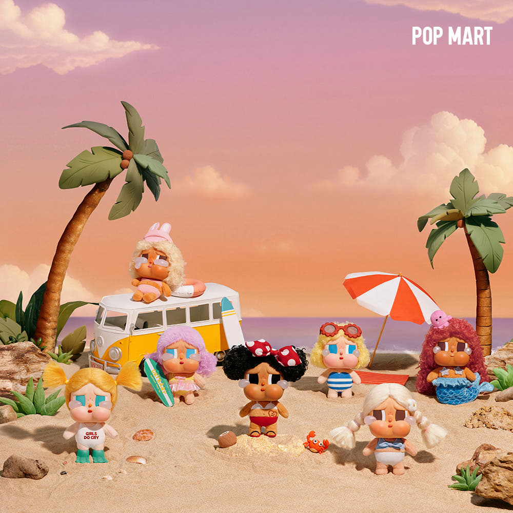 팝마트코리아 공식 스토어 POPMART 크라이베이비 휴가 일기 시리즈 인형 키링 랜덤