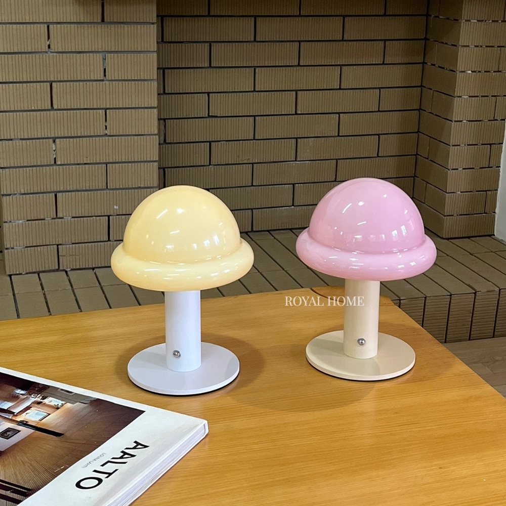 로얄홈 에그 포터블 조명 무선 빈티지 글라스 테이블 이미지 6