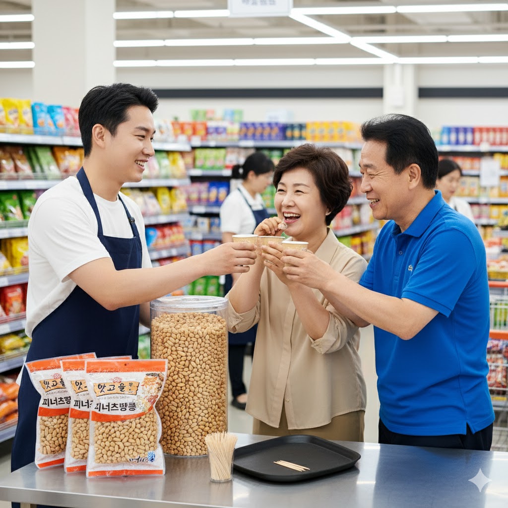 명식품본사 피너츠 [중포장] 볶음땅콩 알땅콩 깐땅콩 가정 업소용 500g, 1개 - 상세 이미지 3