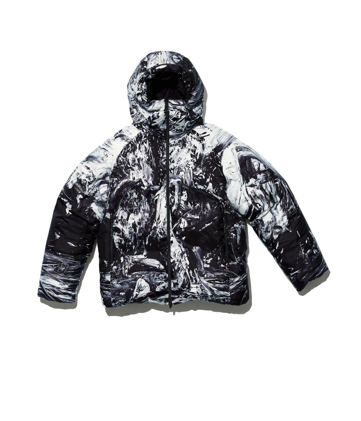 자라 마리오 소렌티 프린트 패딩 점퍼 4341/851 BLACK / WHITE - 상세 이미지 2