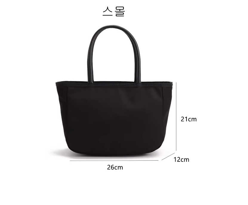 나일론 숄더백 보부상  가방 노트북수납 운동용 여행용 기저귀 가방 - 상세 이미지 2