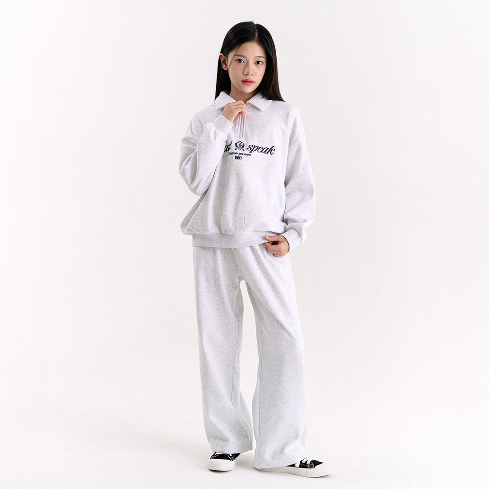 [더데이걸] 융기모 카라 반집업 셋업 TGMS25T02_7358 - 상세 이미지 2