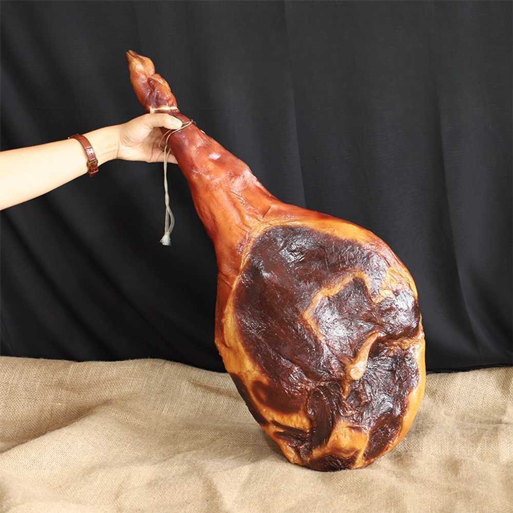 하몽 모형 인테리어 소품 레스토랑 장식용 디스플레이 A형 직경 30cm - 상세 이미지 3